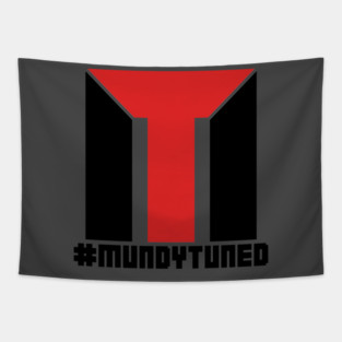 #MundyTuned Back and Red Tapestry