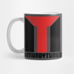 #MundyTuned Back and Red Mug