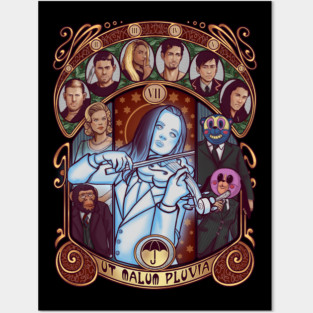 Umbrella nouveau Posters and Art