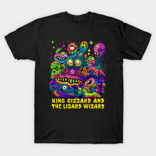 King Gizzard & The Lizard Wizard - Original Fan Art T-Shirt