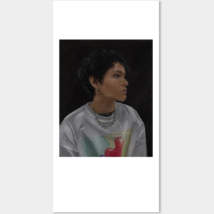 Chalk drawing by Omar Rudberg from Young Royals Posters and Art