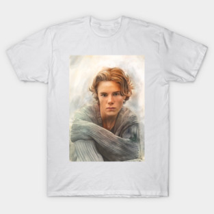 Watercolor mixed media of Prince Wilhelm from Young Royals T-Shirt