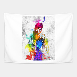 Springsteen Grunge Tapestry