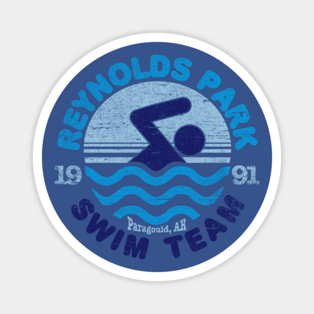 Reynold's Park Swim Team 1991 Magnet by rt-shirts