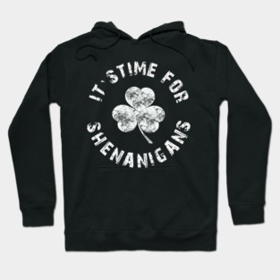 Gift Happy st patricks day leprechaun shenanigans Hoodie