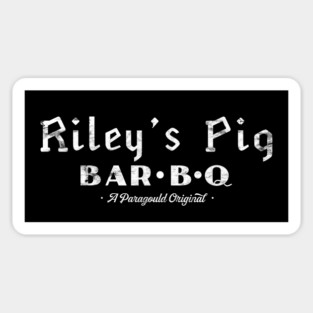 Riley's Pig (Light Print) Sticker