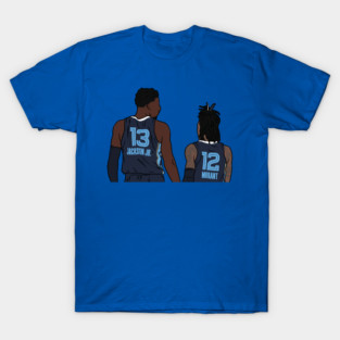 Jaren Jackson Jr and Ja Morant T-Shirt