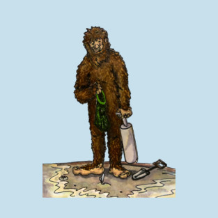 Clam Diggin’ Sasquatch T-Shirt