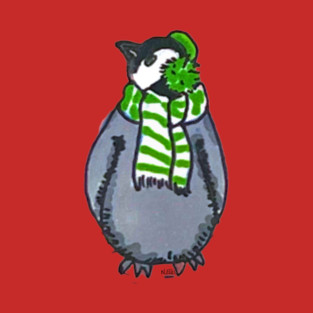 Penguin is Ready For Winter T-Shirt