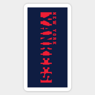 Yankees New York Sticker