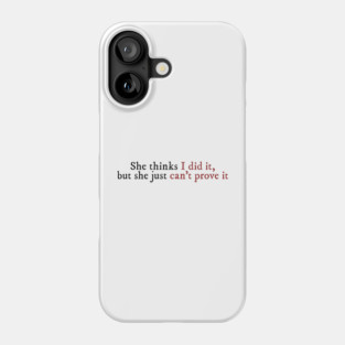 NBNC by Taylor lyrics Phone Case