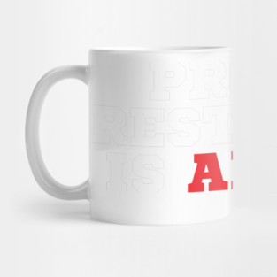 Pro Wrestling is Art Mug