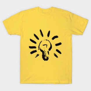Lightbulb On - A Pop of Color Edition T-Shirt