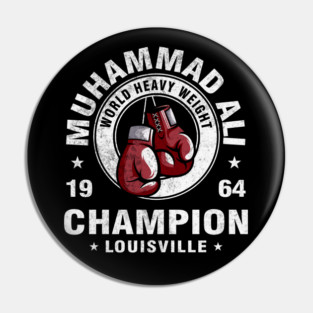 Muhammad Ali Boxing Legend Champion Cool Pin