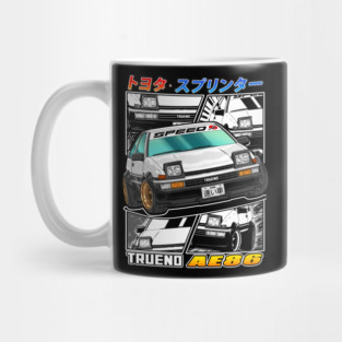 Toyota Sprinter Trueno (AE86) Streeting Racing Mug