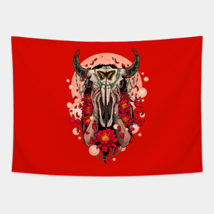 Buffalo Girl Tapestry