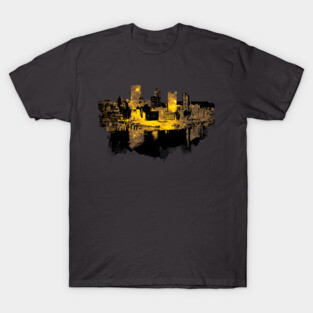 Pittsburgh Skyline Nebula T-Shirt
