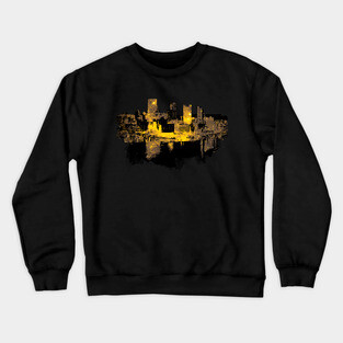 Pittsburgh Skyline Nebula Crewneck Sweatshirt