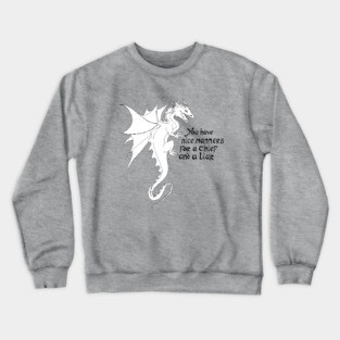 Smaug the dragon Crewneck Sweatshirt