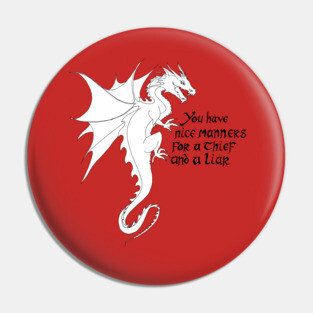 Smaug the dragon Pin