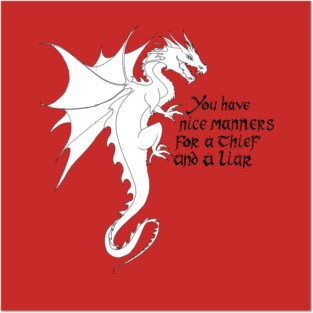 Smaug the dragon Posters and Art