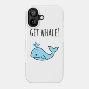 Funny Get Well Whale Pun Phone Case