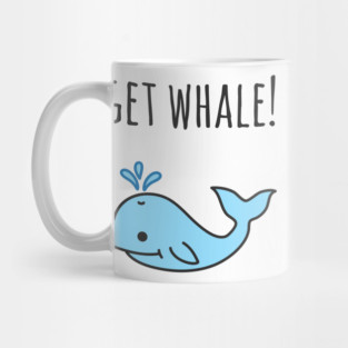 Funny Get Well Whale Pun Mug