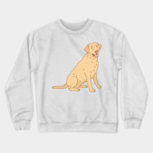 Yellow Labrador Retriever Crewneck Sweatshirt
