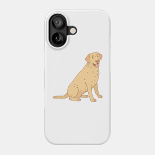 Yellow Labrador Retriever Phone Case