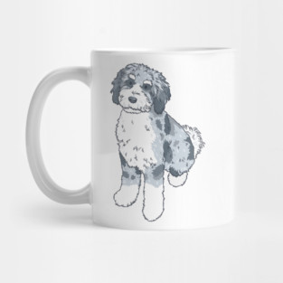 Blue Merle Aussiedoodle Mug
