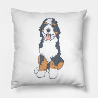 Bernedoodle Pillow
