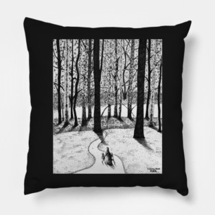 'Into the Big Woods' Pillow