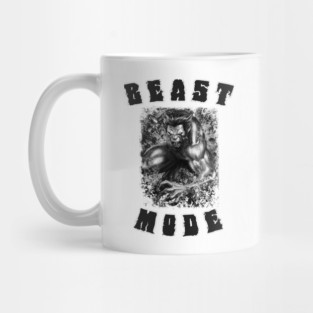 Beast Mode Monochrome Mug