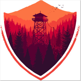 Firewatch: Campo Santo Posters and Art