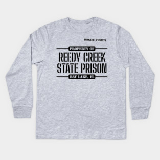 Reedy Creek State Prison Kids Long Sleeve T-Shirt