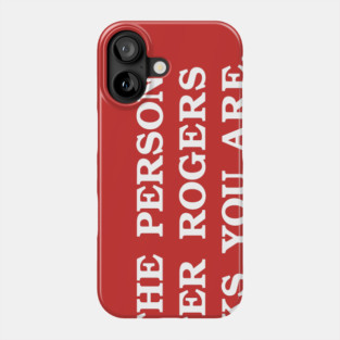 He Believes in You Phone Case