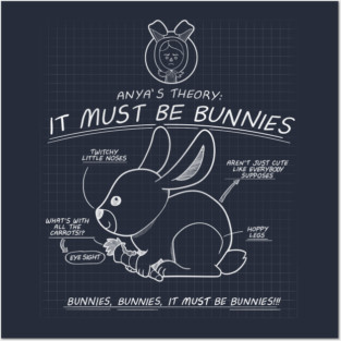 It must be bunnies Posters and Art