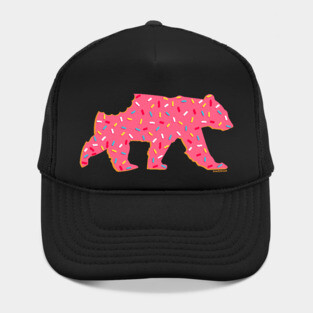 Animal Cracker Frosted Gay Bear with Sprinkles and a Bite | BearlyBrand Hat