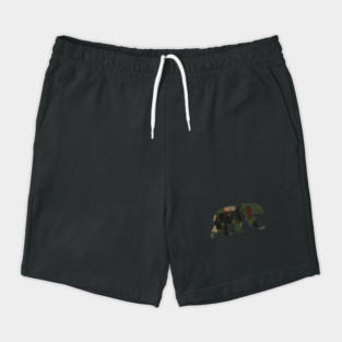 Mens Camouflage Daddy Bear | BearlyBrand Shorts