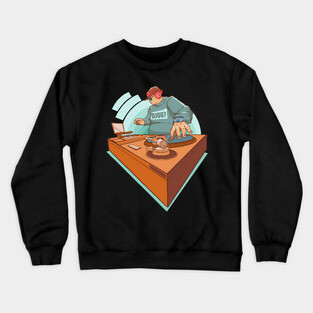 Dj Crewneck Sweatshirt