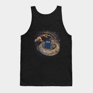 Tardis - Through Time And Space Tank Top