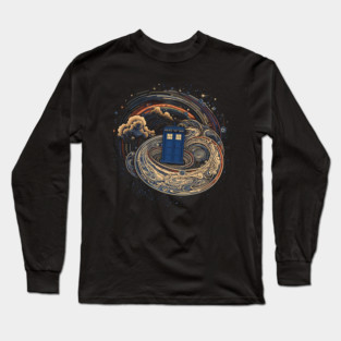 Tardis - Through Time And Space Long Sleeve T-Shirt