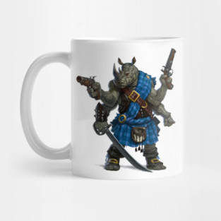Rhino Gunner Mug