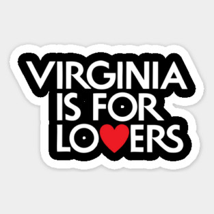 Virginia is for Lovers Sticker