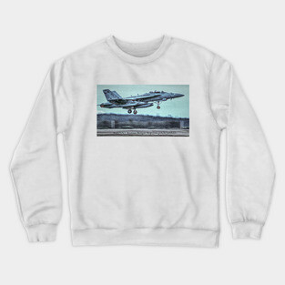 EA-18G Growler Super Hornet FCLP 7 Crewneck Sweatshirt