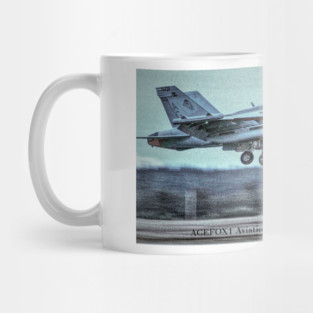 EA-18G Growler Super Hornet FCLP 7 Mug