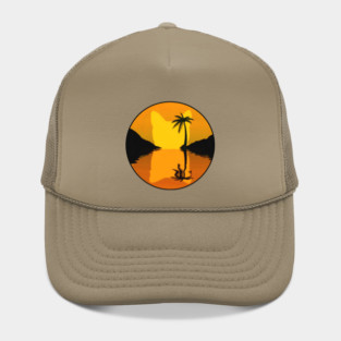 Cat Sunset Hat