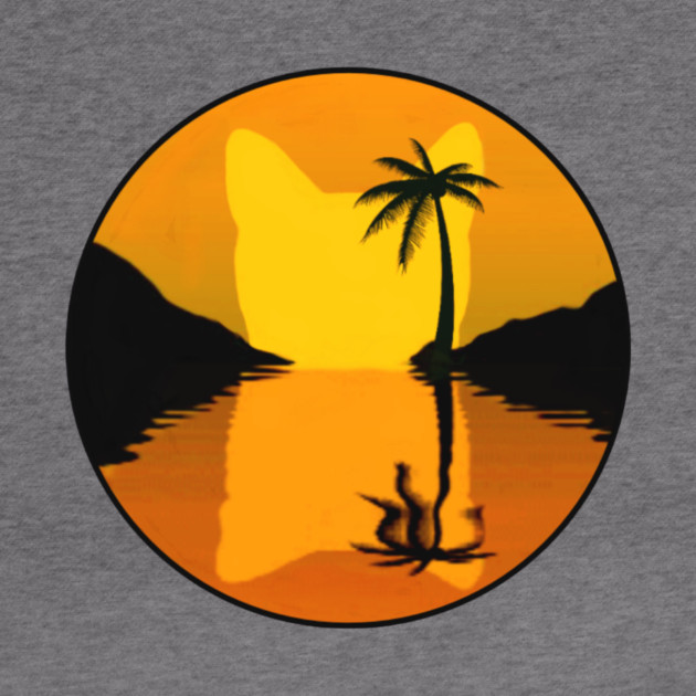 Cat Sunset by Pete the Cat Guy