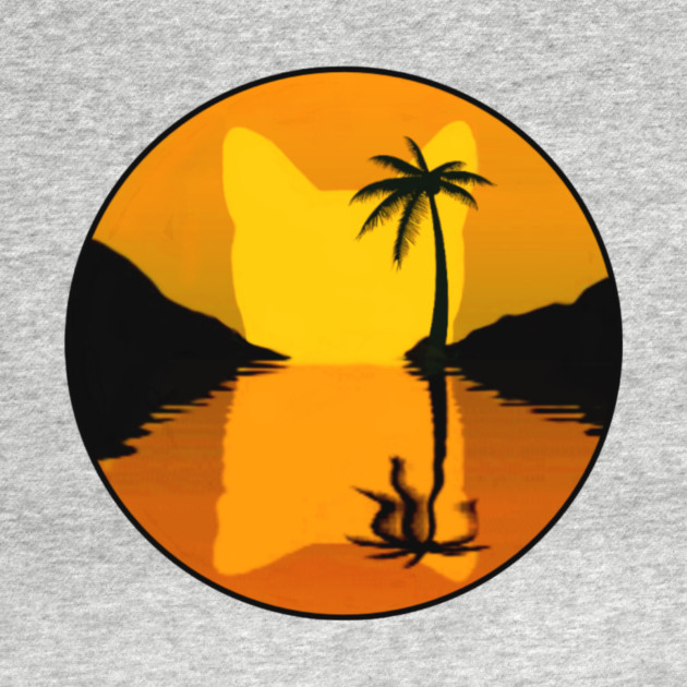 Cat Sunset by Pete the Cat Guy