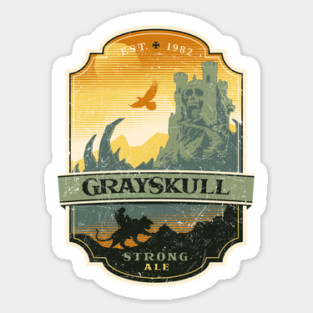 Grayskull Strong Ale Sticker